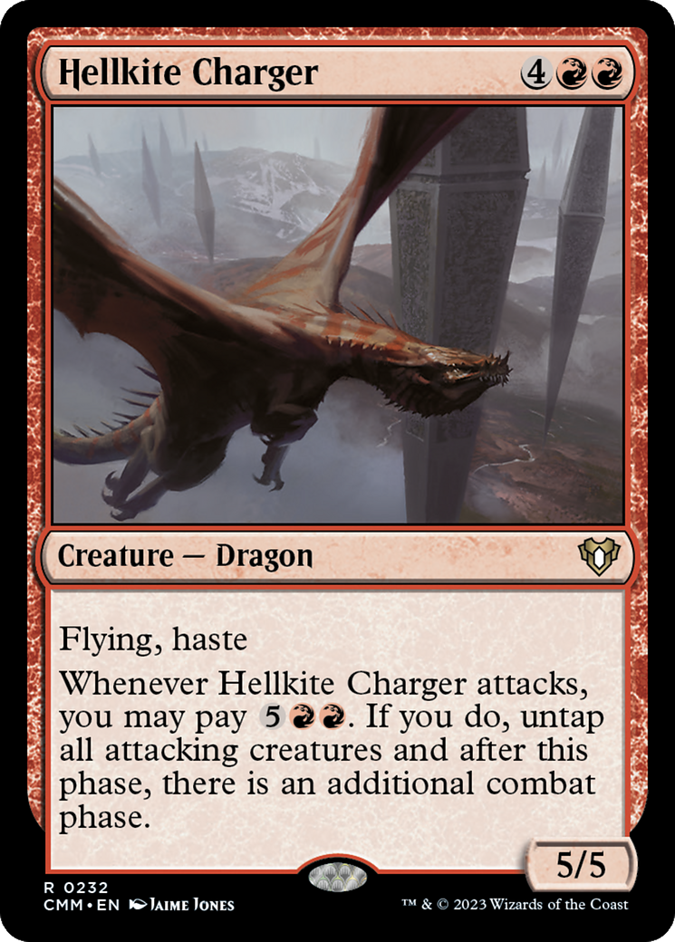 Hellkite Charger (CMM-232) - [Commander Masters]