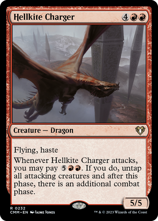 Hellkite Charger (CMM-232) - [Commander Masters]