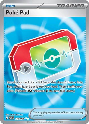 Poke Pad - 113/088 113 - [ME03 Perfect Order] Holofoil