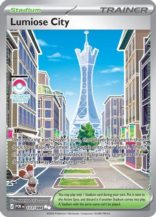 Lumiose City - 111/088 111 - [ME03 Perfect Order] Holofoil