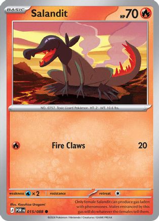 Salandit 15 - [ME03 Perfect Order] Reverse Holofoil