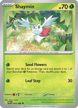 Shaymin 3 - [ME03 Perfect Order]