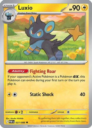 Luxio 27 - [ME03 Perfect Order] Reverse Holofoil