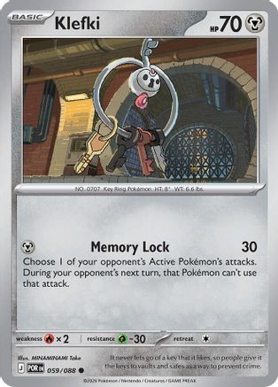 Klefki 59 - [ME03 Perfect Order] Reverse Holofoil