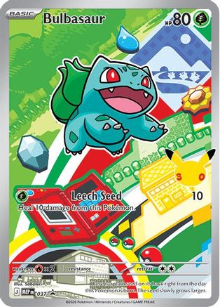 Bulbasaur - 037 37 - [ME Mega Evolution Promo] Holofoil