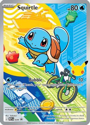 Squirtle - 039 39 - [ME Mega Evolution Promo] Holofoil