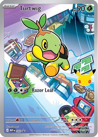 Turtwig - 040 40 - [ME Mega Evolution Promo] Holofoil