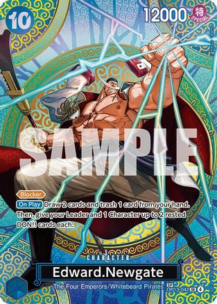 Edward.Newgate (SP) (OP13-042) - Adventure on Kami's Island