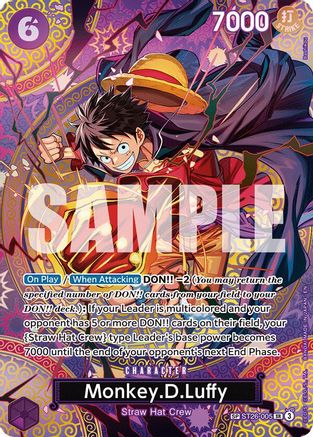 Monkey.D.Luffy (SP) (ST26-005) - Adventure on Kami's Island