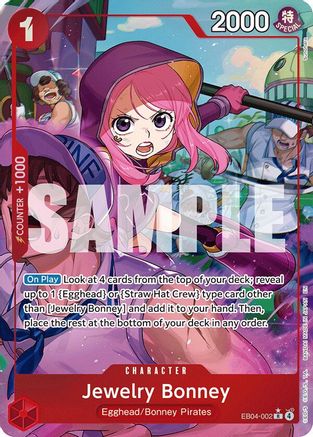 Jewelry Bonney (EB04-002) (Alternate Art) (EB04-002) - Adventure on Kami's Island