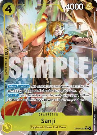 Sanji (EB04-052) (Alternate Art) (EB04-052) - Adventure on Kami's Island