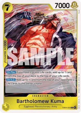 Bartholomew Kuma (EB04-054) (EB04-054) - Adventure on Kami's Island