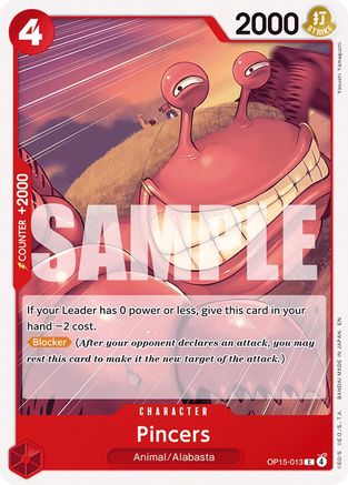 Pincers (OP15-013) - Adventure on Kami's Island