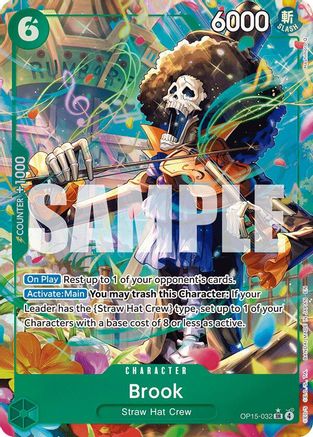 Brook (OP15-032) (Alternate Art) (OP15-032) - Adventure on Kami's Island