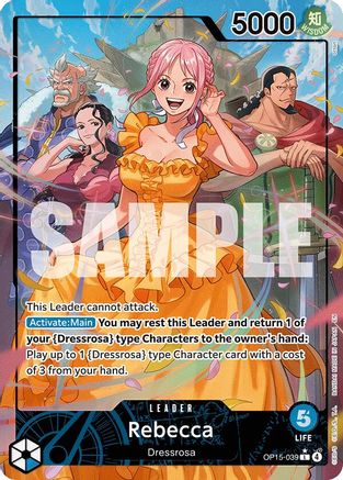 Rebecca (OP15-039) (Alternate Art) (OP15-039) - Adventure on Kami's Island