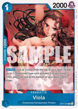 Viola (OP15-040) - Adventure on Kami's Island