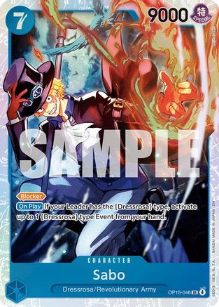 Sabo (OP15-046) - Adventure on Kami's Island