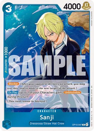 Sanji (OP15-047) (OP15-047) - Adventure on Kami's Island