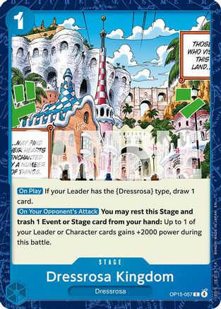 Dressrosa Kingdom (OP15-057) - Adventure on Kami's Island