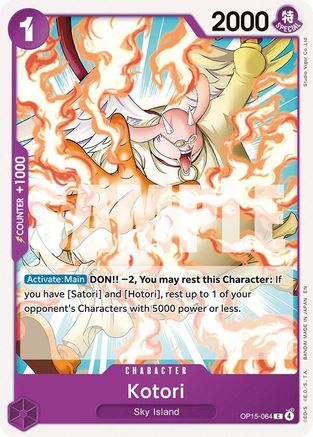 Kotori (OP15-064) - Adventure on Kami's Island