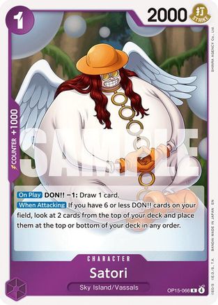 Satori (OP15-066) - Adventure on Kami's Island