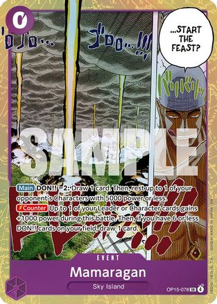 Mamaragan (OP15-078) - Adventure on Kami's Island