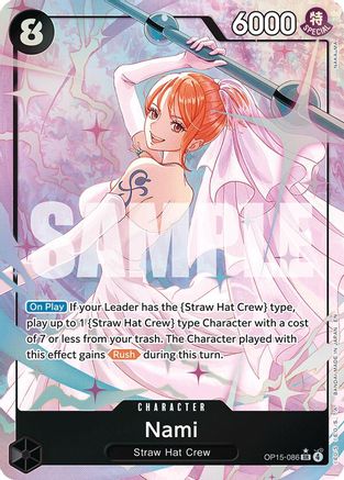 Nami (OP15-086) (Alternate Art) (OP15-086) - Adventure on Kami's Island