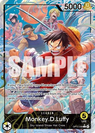 Monkey.D.Luffy (OP15-098) (Alternate Art) (OP15-098) - Adventure on Kami's Island