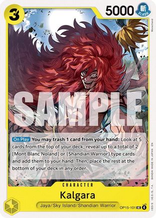 Kalgara (OP15-101) - Adventure on Kami's Island