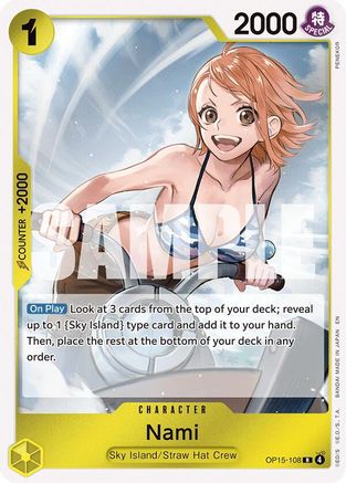 Nami (OP15-108) (OP15-108) - Adventure on Kami's Island