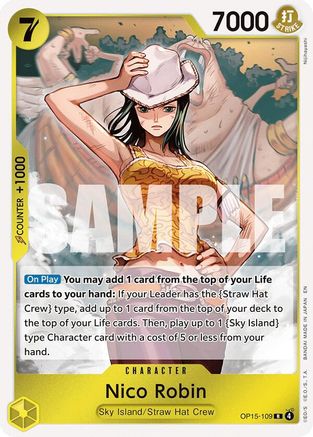 Nico Robin (OP15-109) (OP15-109) - Adventure on Kami's Island
