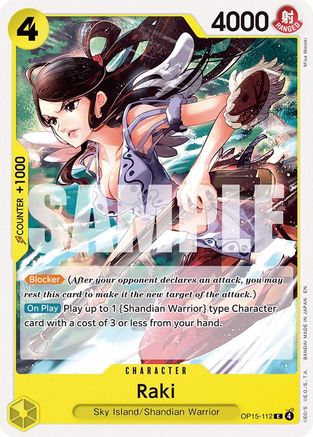 Raki (OP15-112) - Adventure on Kami's Island