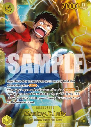 Monkey.D.Luffy (OP15-119) (OP15-119) - Adventure on Kami's Island