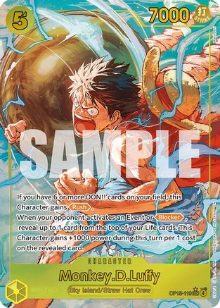 Monkey.D.Luffy (OP15-119) (Alternate Art) (OP15-119) - Adventure on Kami's Island
