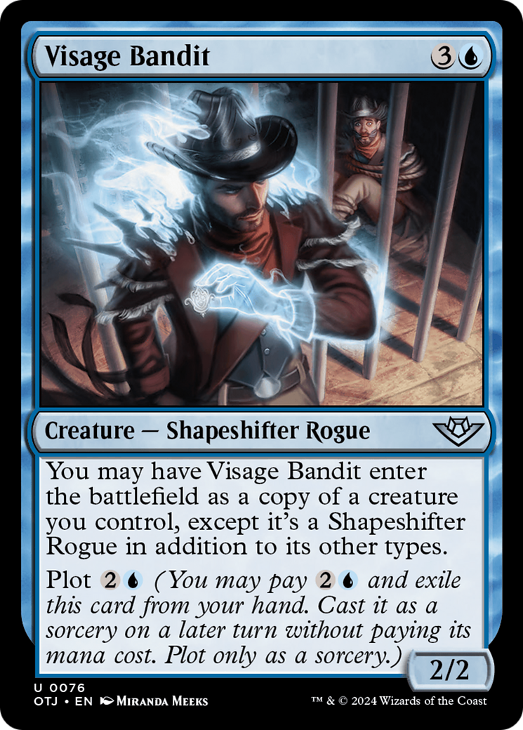 Visage Bandit (OTJ-076) - [Outlaws of Thunder Junction] Foil
