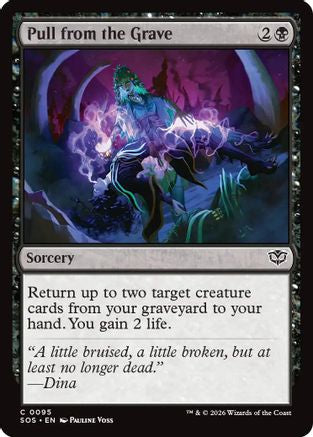 Pull from the Grave (SOS-095) - [Secrets of Strixhaven] Foil