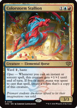 Colorstorm Stallion (SOS-180) - [Secrets of Strixhaven]