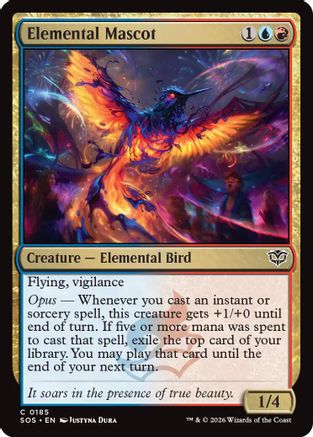 Elemental Mascot (SOS-185) - [Secrets of Strixhaven]