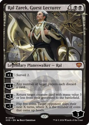 Ral Zarek, Guest Lecturer (SOS-097) - [Secrets of Strixhaven]