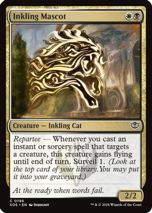 Inkling Mascot (SOS-196) - [Secrets of Strixhaven] Foil