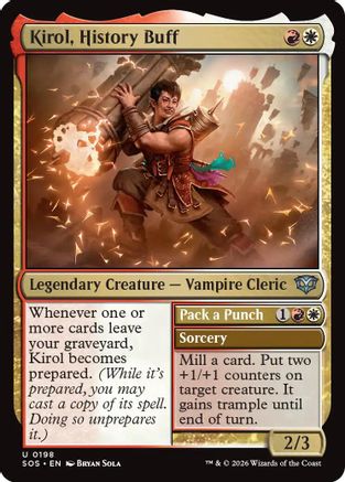 Kirol, History Buff (SOS-198) - [Secrets of Strixhaven] Foil