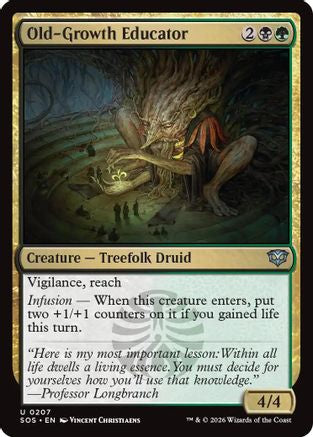 Old-Growth Educator (SOS-207) - [Secrets of Strixhaven] Foil