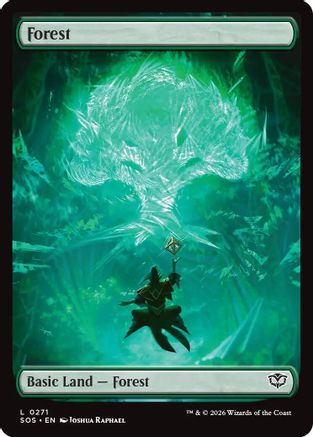 Forest (0271) (SOS-271) - [Secrets of Strixhaven] Foil