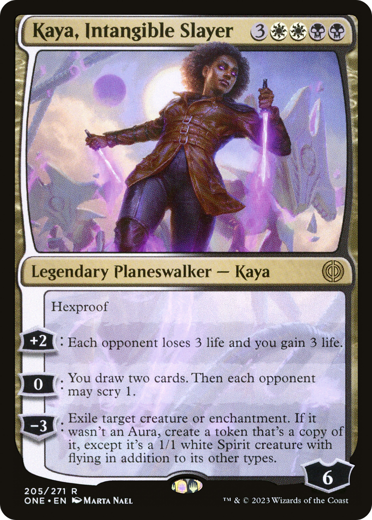 Kaya, Intangible Slayer (ONE-205) - [Phyrexia: All Will Be One]