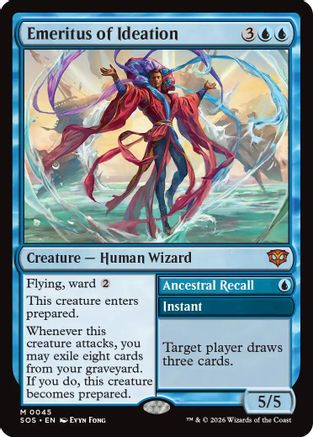 Emeritus of Ideation (SOS-045) - [Secrets of Strixhaven]