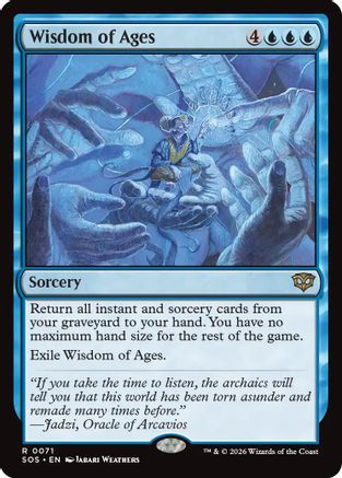 Wisdom of Ages (SOS-071) - [Secrets of Strixhaven]