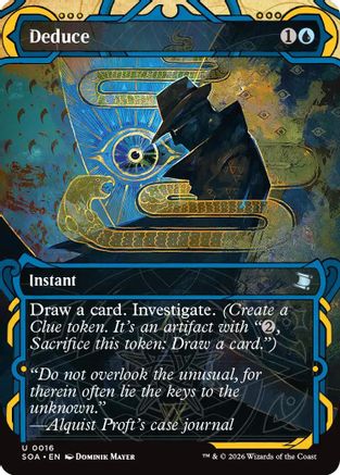 Deduce (SOA-016) - [Secrets of Strixhaven: Mystical Archive] Foil