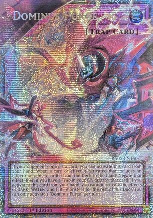 Dominus Purge (Starlight Rare) (RA05-EN150) - Rarity Collection 5 1st Edition