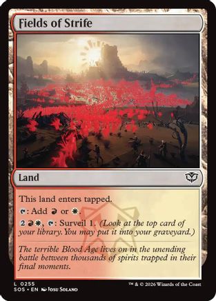 Fields of Strife (SOS-255) - [Secrets of Strixhaven]