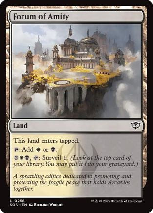 Forum of Amity (SOS-256) - [Secrets of Strixhaven]